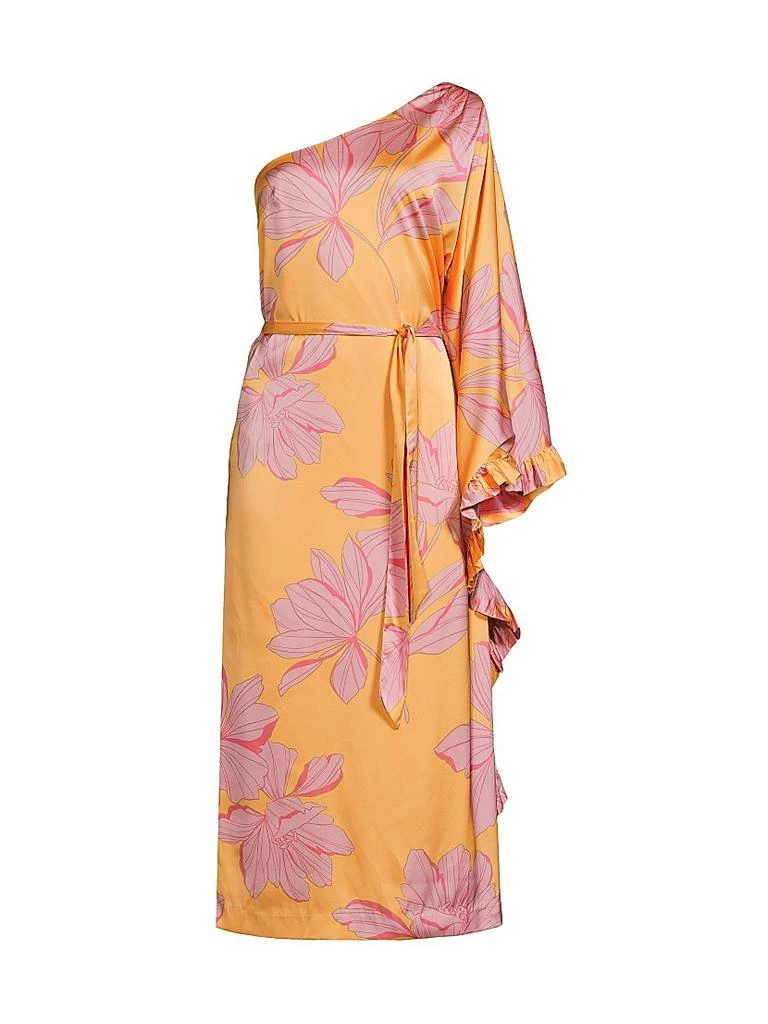 Hutch Moran One-Sleeve Midi Dress 1