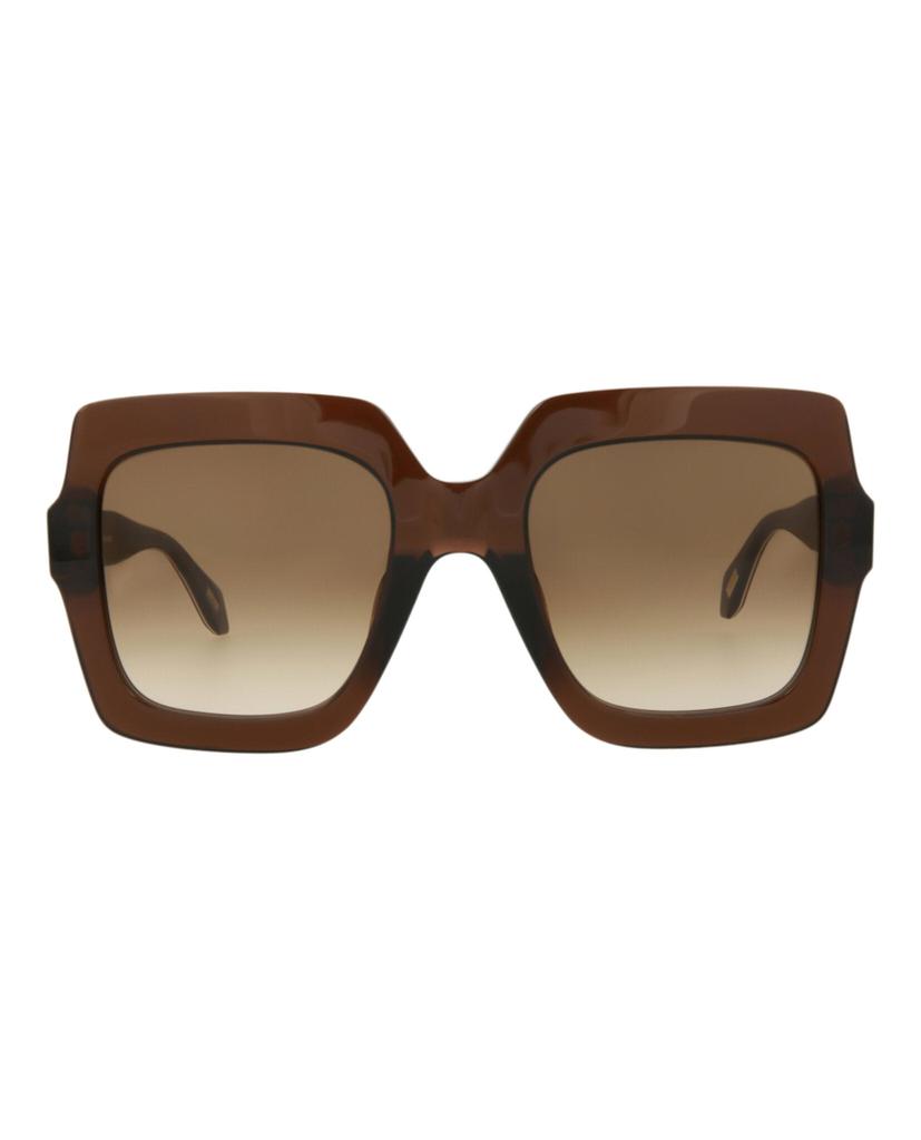 Just Cavalli Square-Frame Acetate Sunglasses
