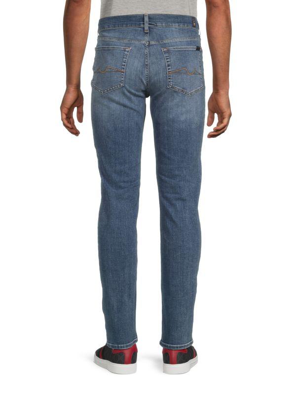 7 For All Mankind Whiskered Slim Fit Jeans