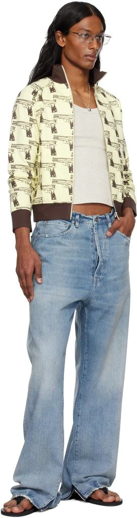 Ashley Williams Yellow Gun Track Jacket 4