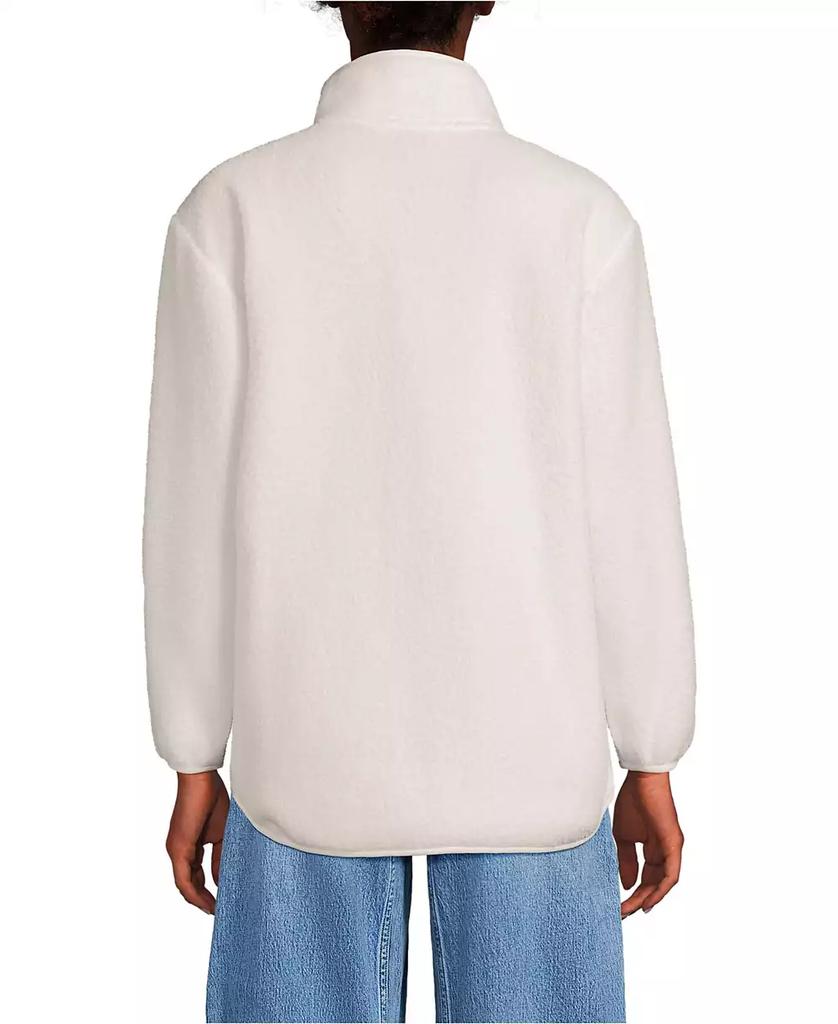 Lands' End Women's Cozy High Pile Full Zip Fleece Jacket