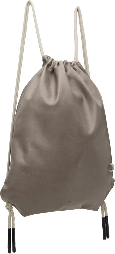 Rick Owens Gray 
Off-White Concordians Drawstring Backpack 2