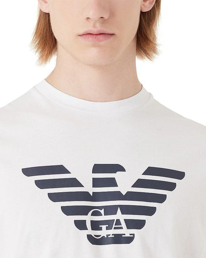 Emporio Armani Essential Pima Cotton Logo Graphic Tee 5