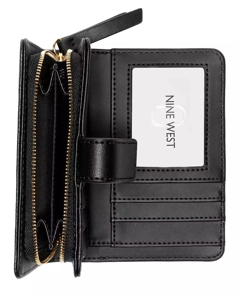 Nine West Women's Lockup 9 French Wallet 3