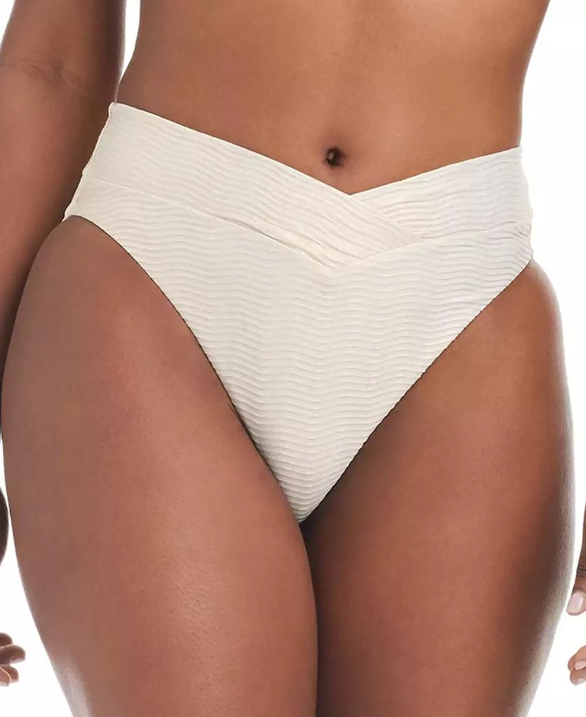 Bar III Women's V-Waist High-Leg Bikini Bottoms, Created for Macy's 3
