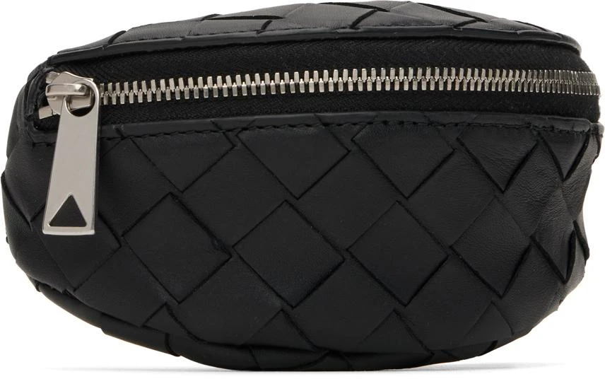Bottega Veneta Black Intrecciato Wrist Pouch 2