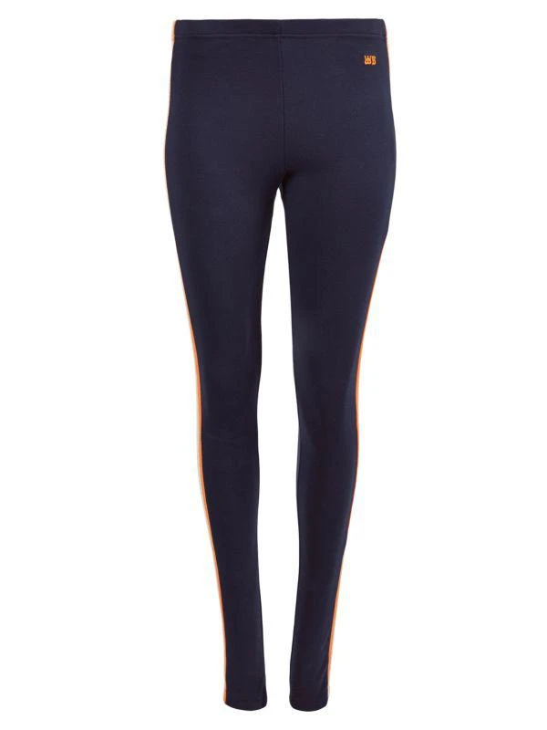 WALES BONNER Jazz Striped Leggings 1