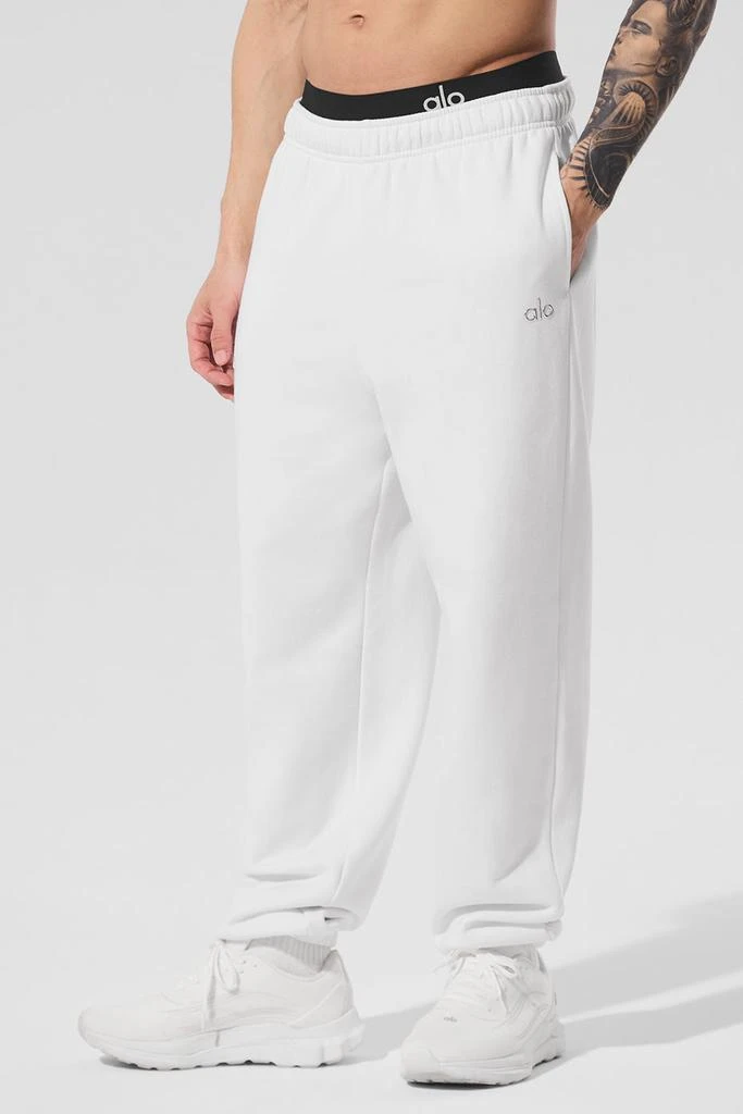 Alo Accolade Sweatpant - White 1