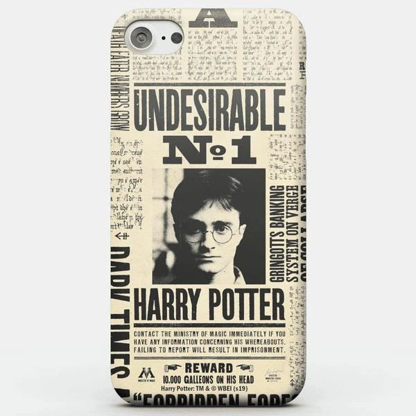 Harry Potter Harry Potter Phonecases Undesirable No. 1 Phone Case for iPhone and Android 1