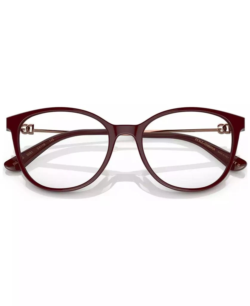 Dolce & Gabbana Dolce & Gabbana Women's Butterfly Eyeglasses, DG336354-O 5