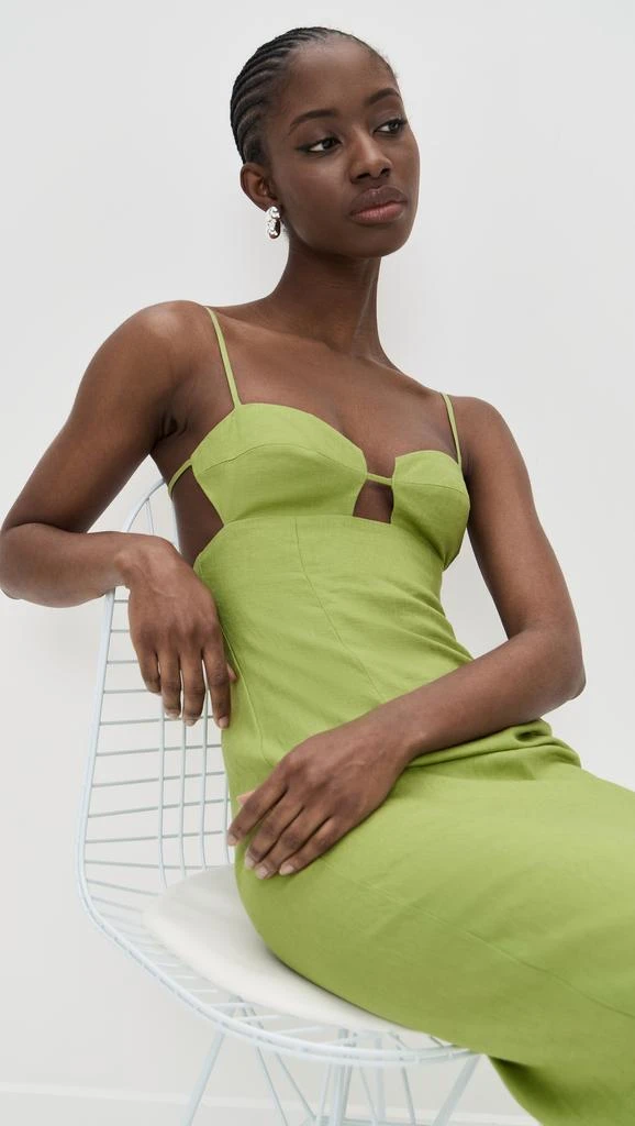 Reformation Malibu Linen Dress 4