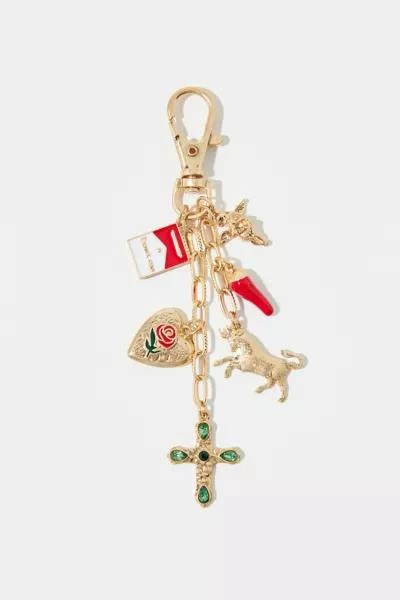 Urban Outfitters Alegra Enameled Charm Keychain 1