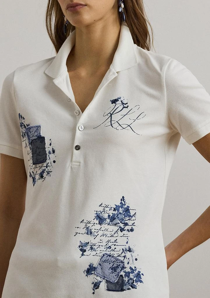 Ralph Lauren Patchwork Piqué Polo Shirt 3