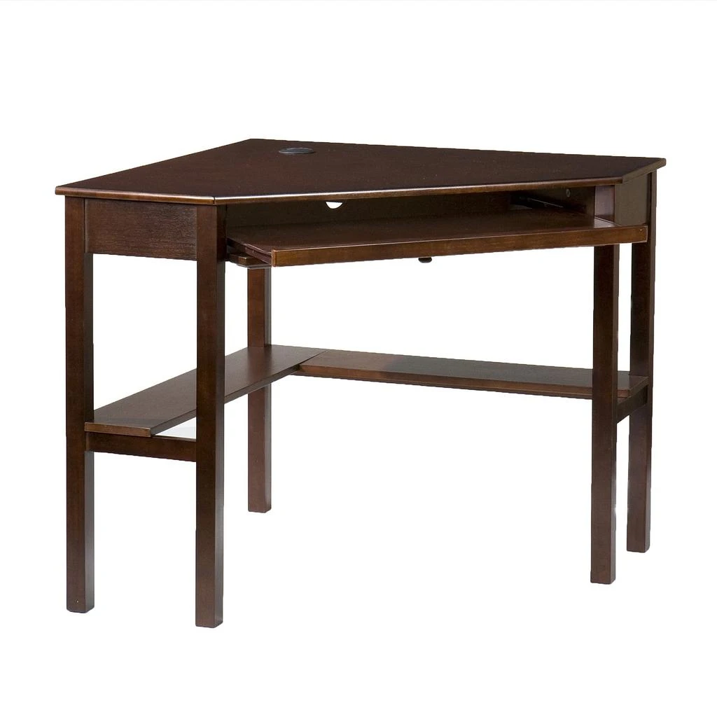 Hivvago Espresso Corner Computer Desk 2