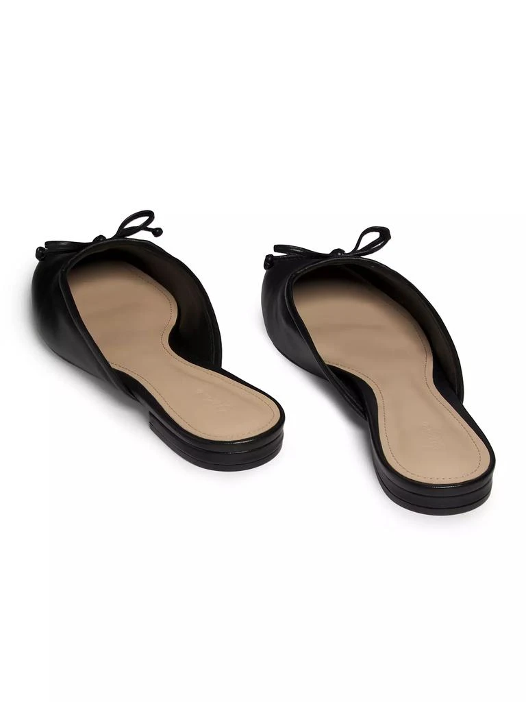 22élevé Bow-Embellished Leather Ballet Mules 3