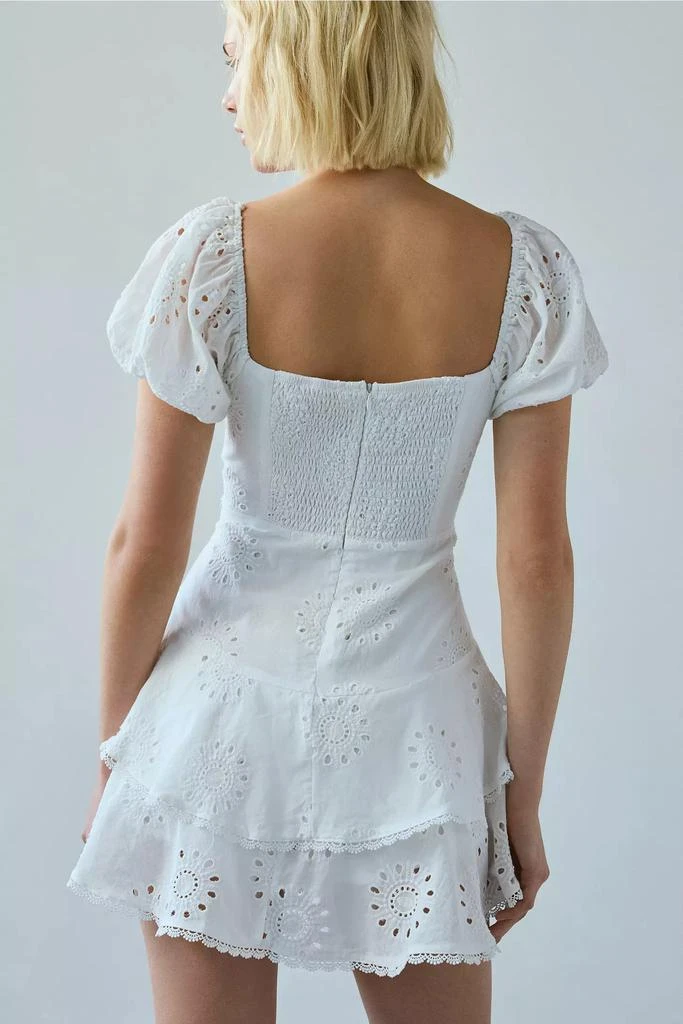 Kiss The Sky Kiss The Sky Xena Eyelet Lace Drop Waist Romper 5