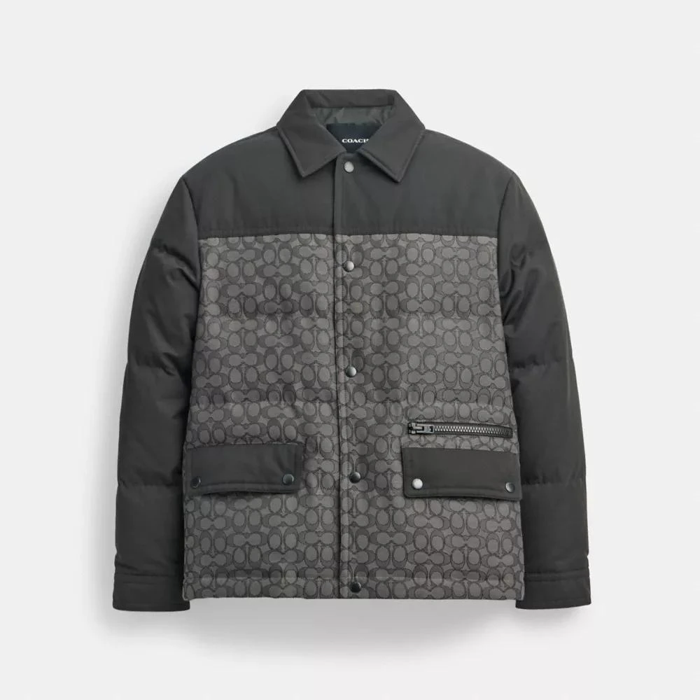 Coach Quilted Coaches Jacket 1