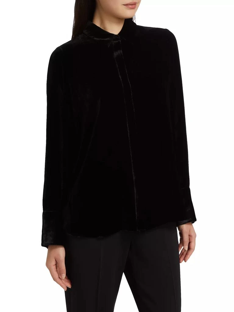 Kobi Halperin Pandy Velvet Blouse 4