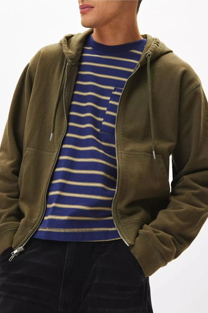 BDG BDG Bonfire Cropped Zip Hoodie Sweatshirt 4