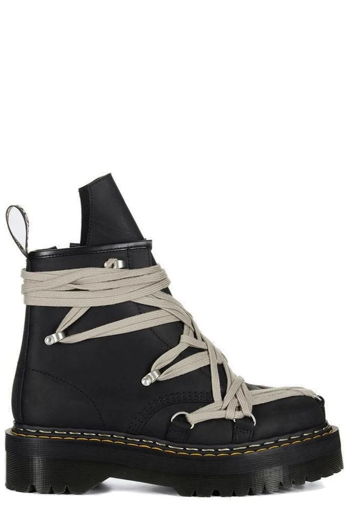 Rick Owens Rick Owens X Dr. Martens Lace-Up Ankle Boots