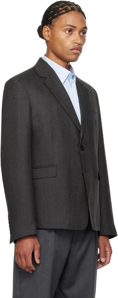 mfpen Gray Single Breasted Blazer 2