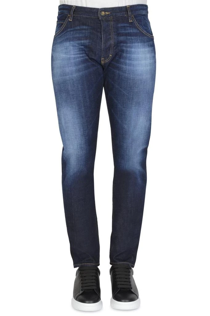 Emporio Armani J09 Fit Distressed Jeans 1