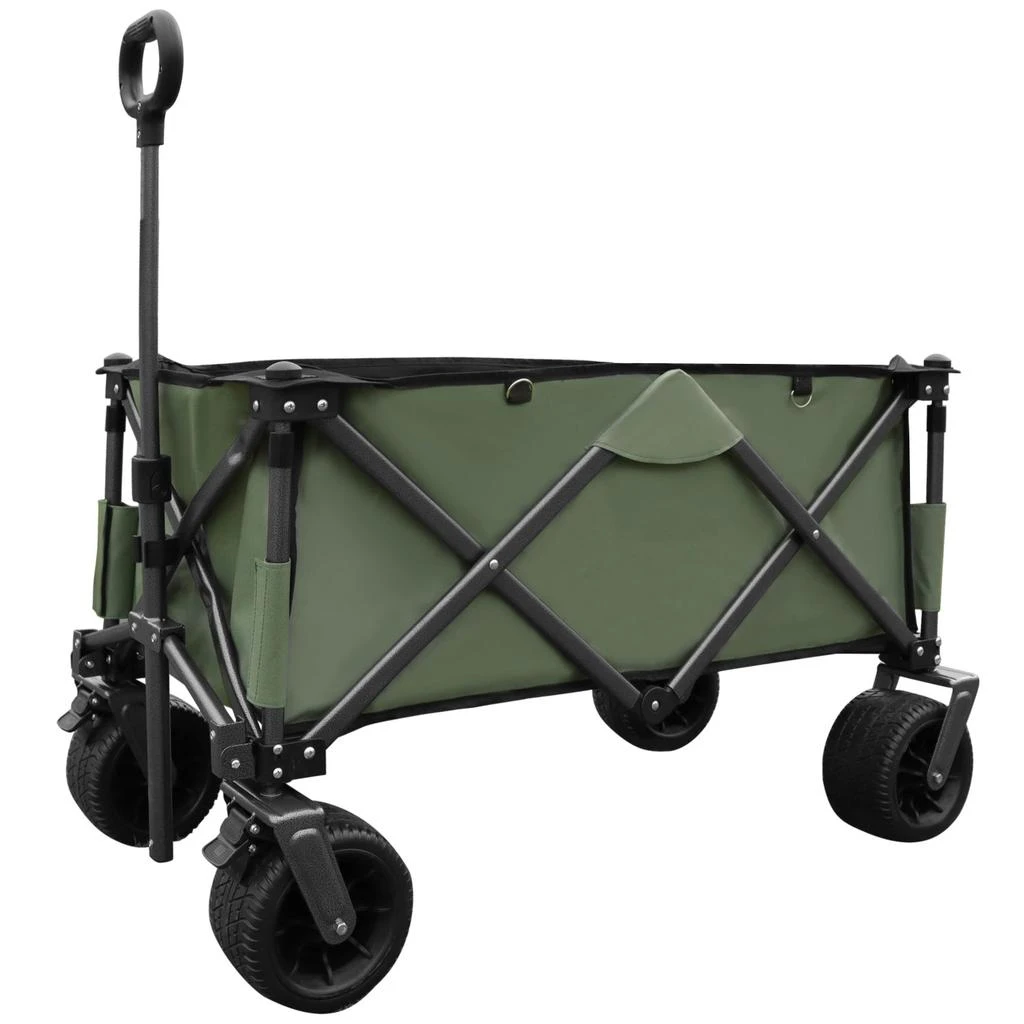 Streamdale Furniture Streamdale Utility Folding Camping Wagon - Green 1