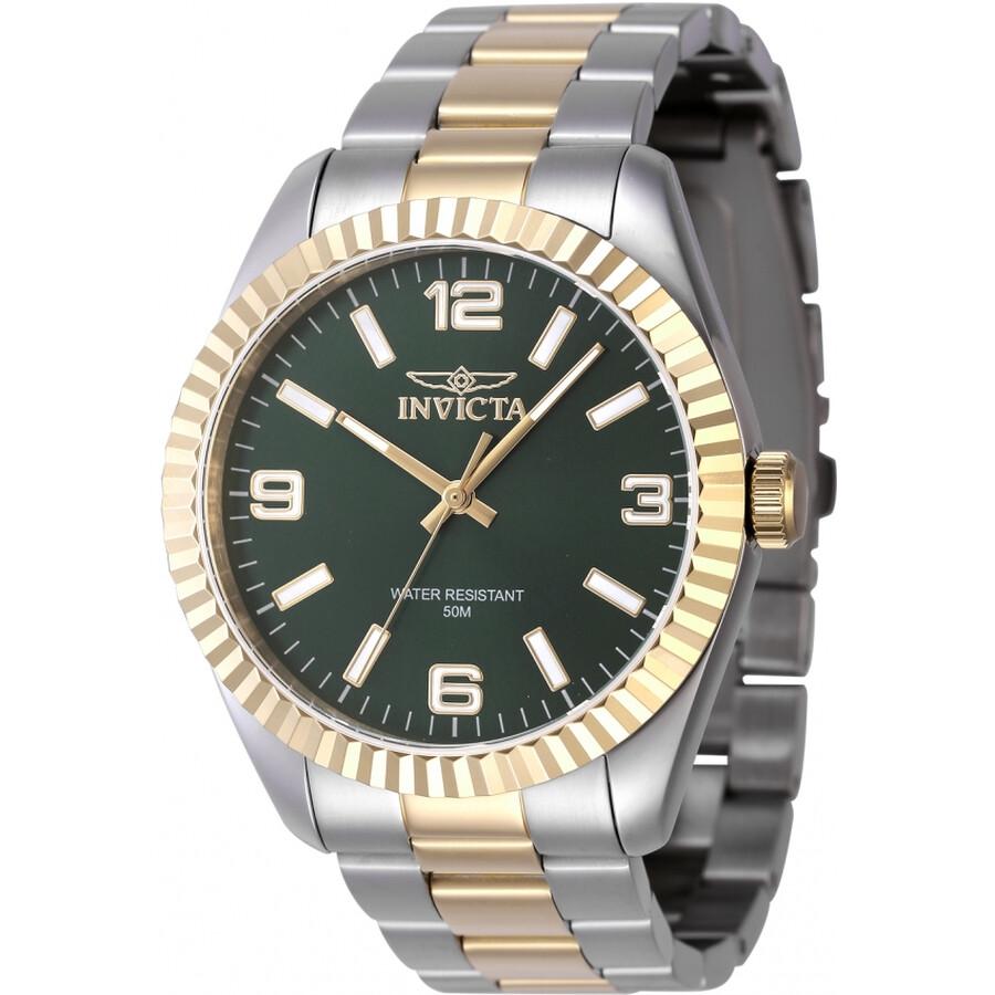 Invicta Specialty Quartz Green Dial Men's Watch 47455