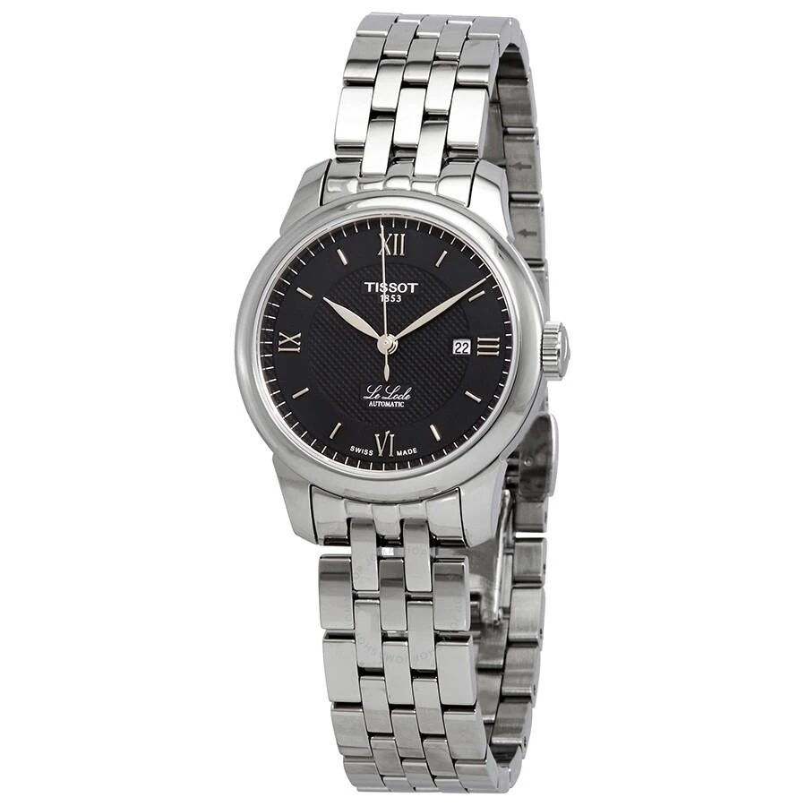 Tissot Le Locle Automatic Black Dial Ladies Watch T006.207.11.058.00 1