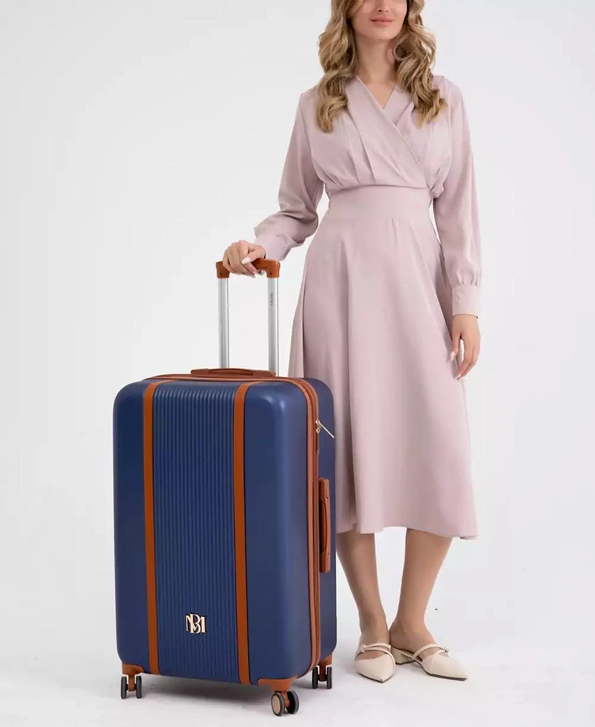Badgley Mischka Mia Expandable Retro Luggage Set, 3 Piece 8