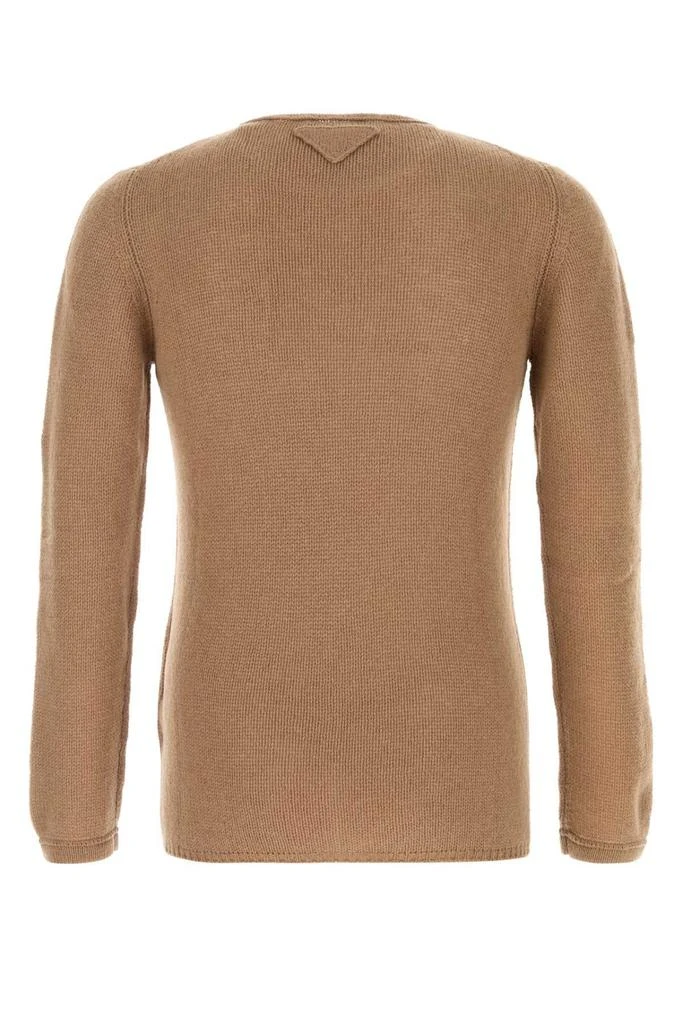 Prada Prada Long-Sleeve Crewneck Knit Sweater 2