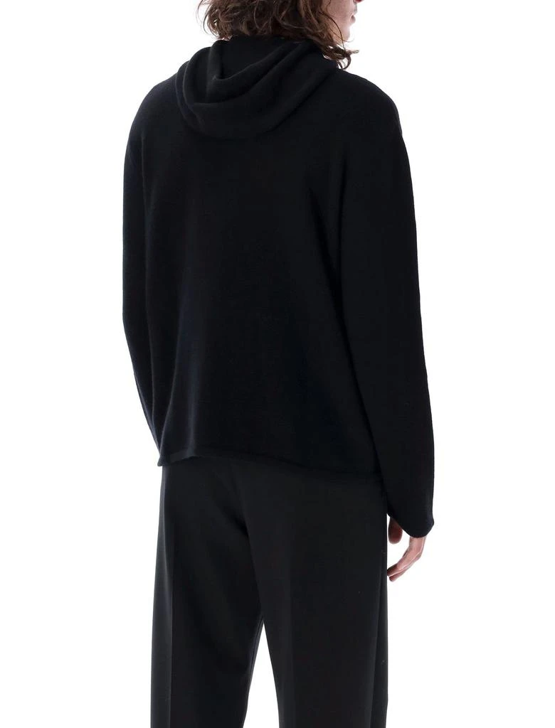 Salvatore Ferragamo Ferragamo Zip-Up Knitted Hoodie 2