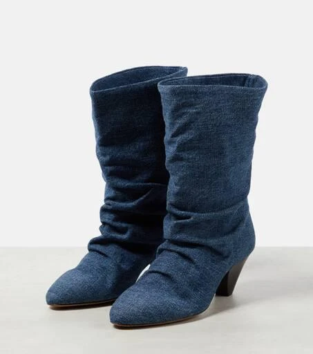 Isabel Marant Reachi denim ankle boots 5