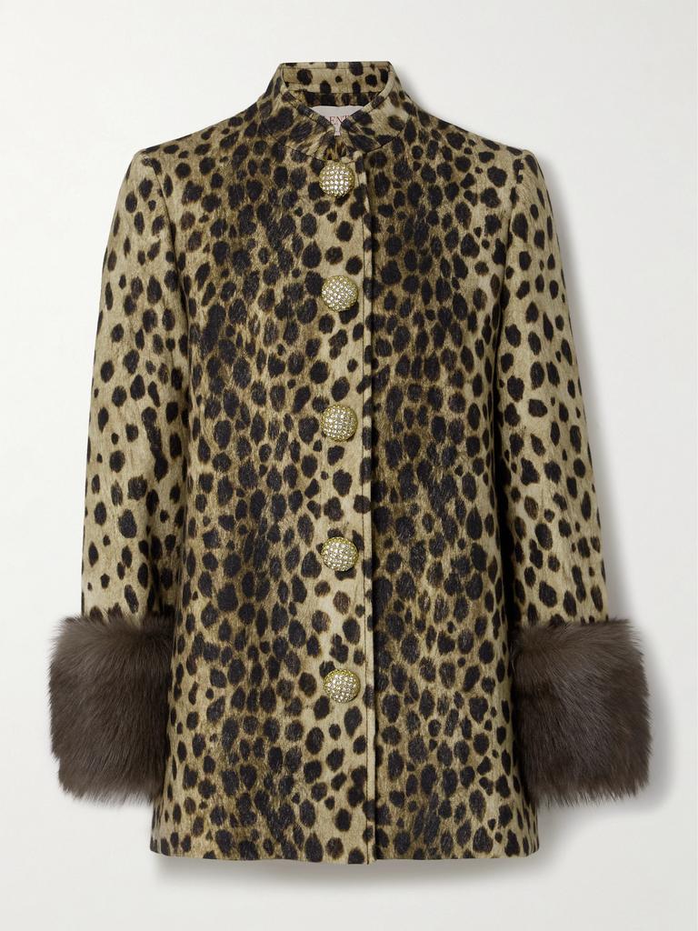 Valentino Garavani Giaguaro Spots coat ジャガー コート Valentino Garavani Giaguaro Spots coat ジャガー コート