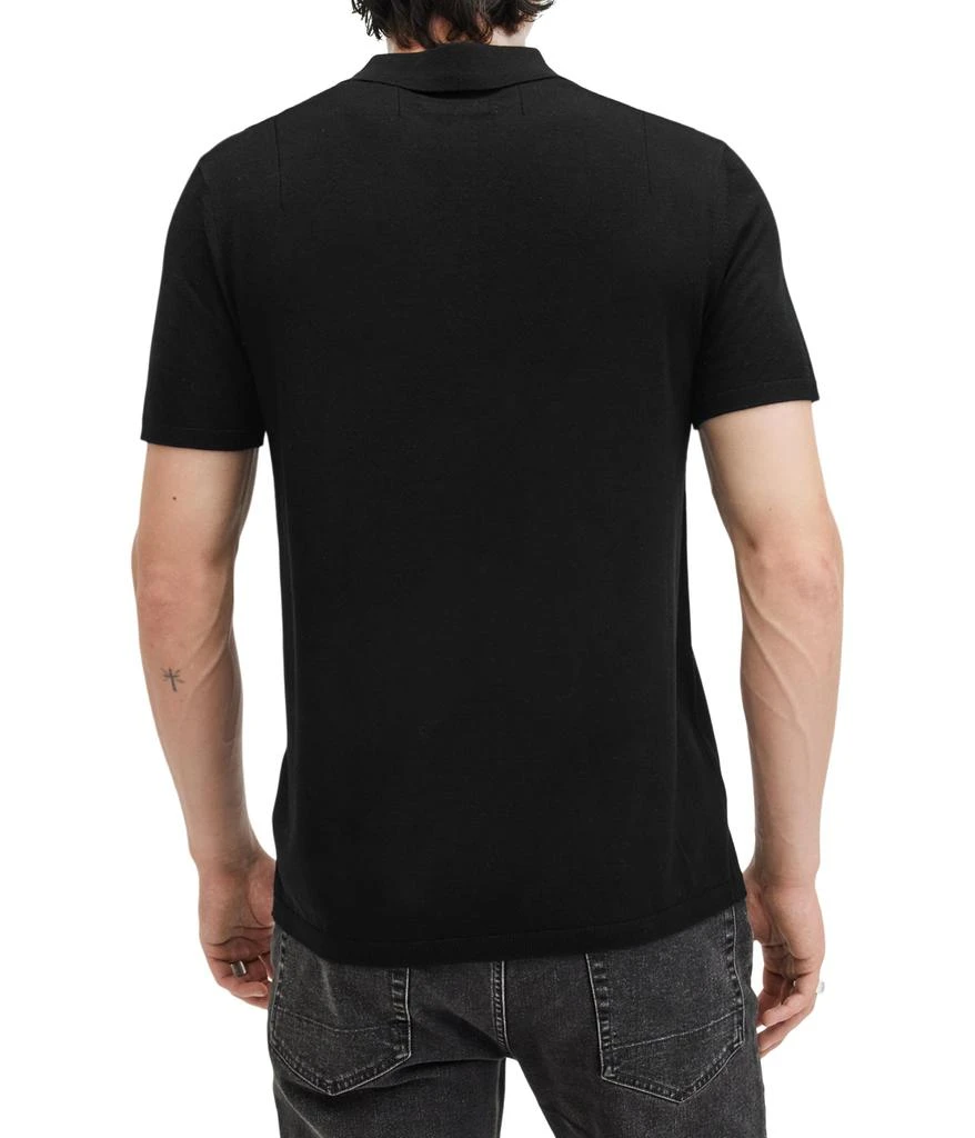 ALL SAINTS Mode Merino Short Sleeve Polo 2