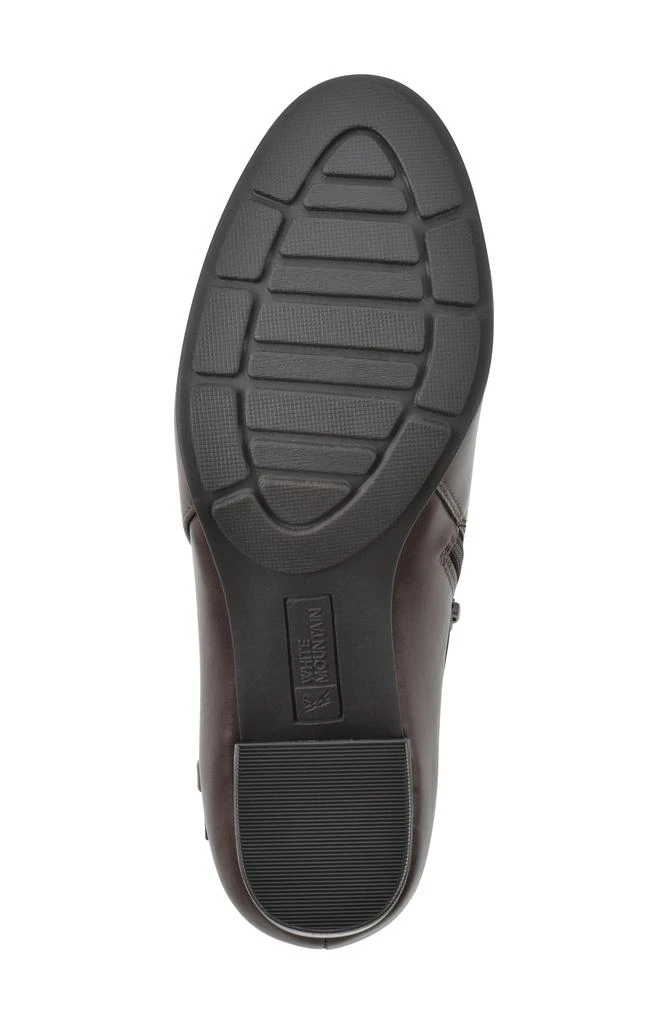 White Mountain Noah Buckled Block Heel Bootie 5