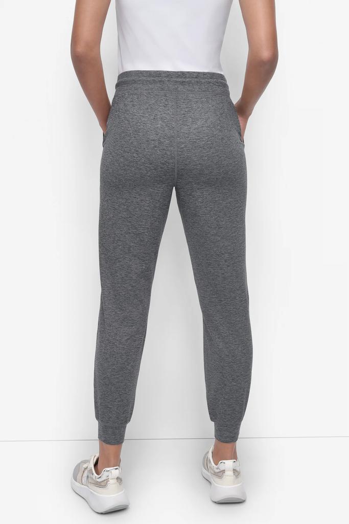 DKNY SPACEDYE HIGH WAIST SLIM FIT JOGGER WITH POCKETS