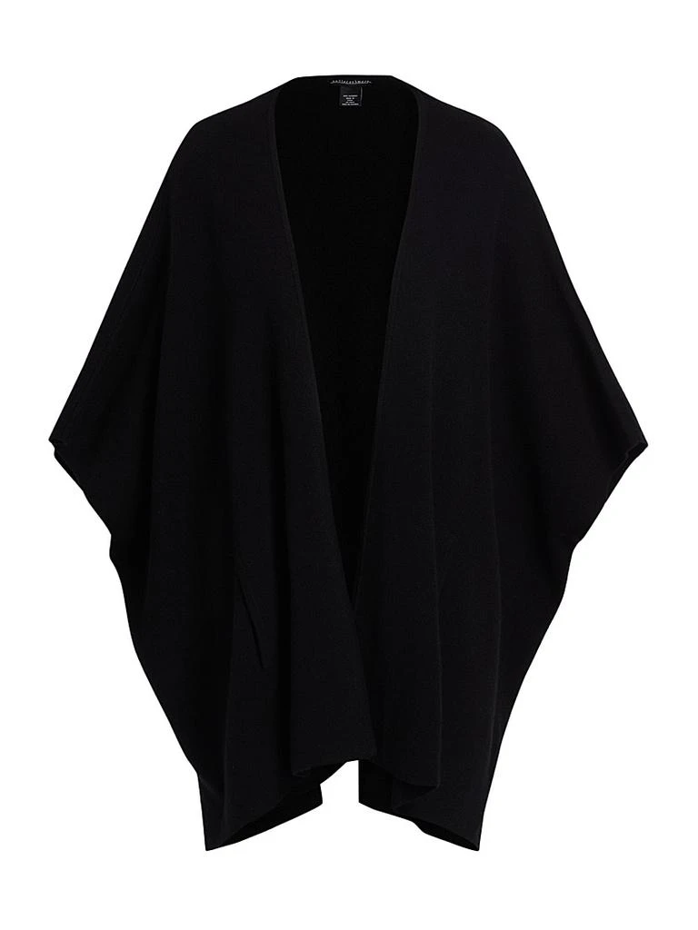 Sofia Cashmere Cashmere Double-Knit Cape 1