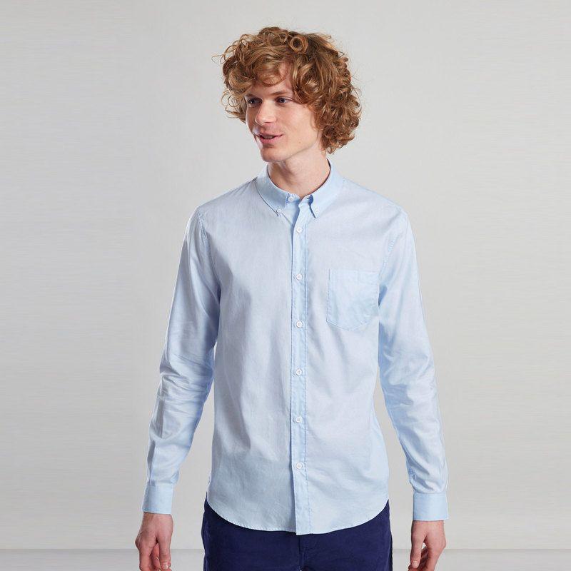 L'Exception Paris Oxford Shirt Light Blue L'EXCEPTION PARIS