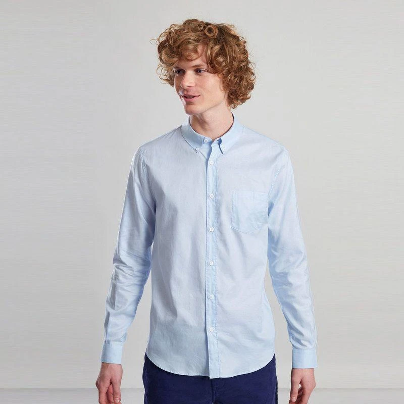 L'Exception Paris Oxford Shirt Light Blue L'EXCEPTION PARIS 1