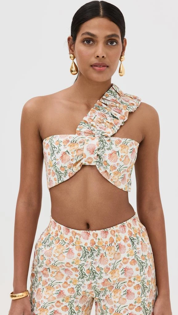 Dur Doux Shell Ruffle Bandeau 6