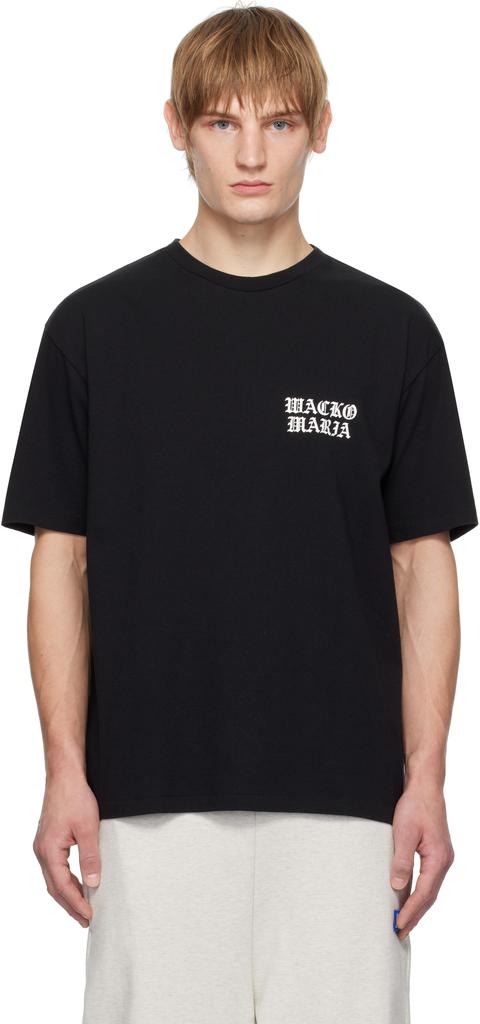 Wacko Maria Black Washed T-shirt