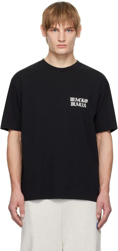 Wacko Maria Black Washed T-shirt 1