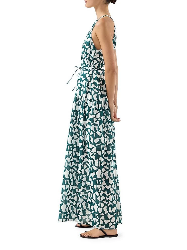 Bird & Knoll Giovanna Geometric Maxi Dress 5