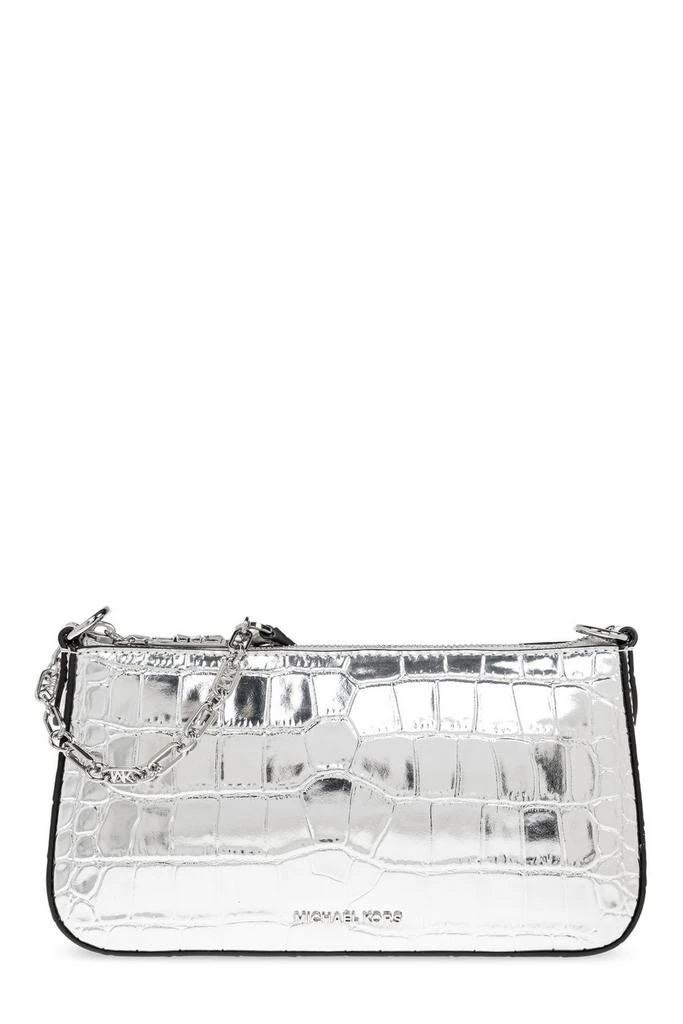 Michael Kors Michael Michael Kors Empire Medium Metallic Embossed Chain-Link Pochette 1