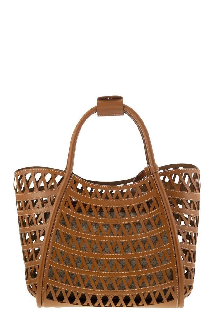 Max Mara Max Mara Marinesweaving - Marine Small Woven Leather Bag 2