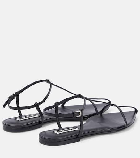 サンダル・ミュール NEW TRIPON LEATHER SANDALS Jil Sander Tripon leather sandals - Sandals - Free Shipping