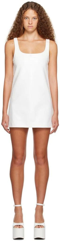 Courrèges White Trapeze Minidress 1
