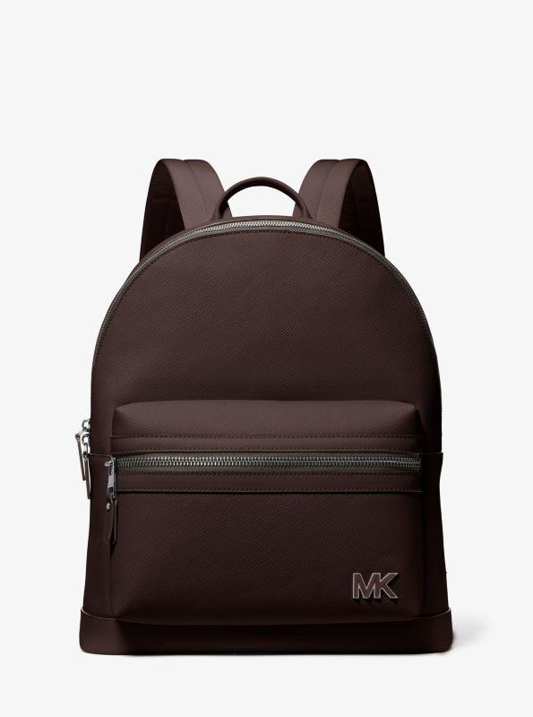 バッグ Smooth Leather BackPack ECCO® Round Pack Large Soft Pebbled Leather Backpack | Blue