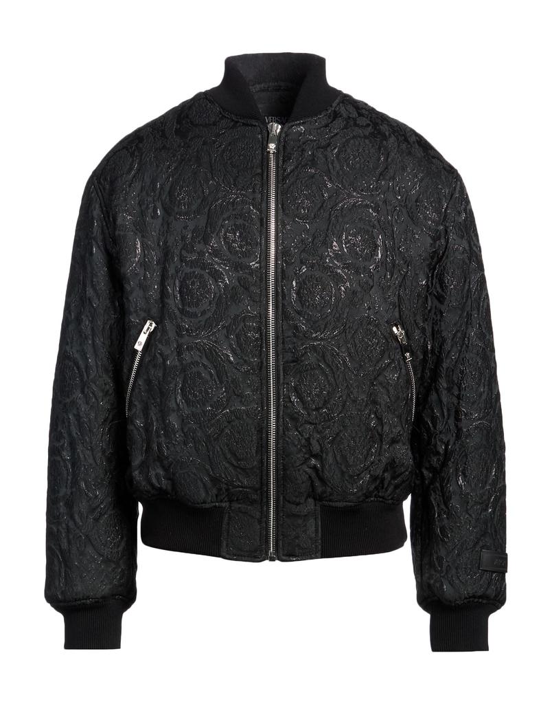 Versace Versace Baroque Cloquet Zipped Bomber Jacket